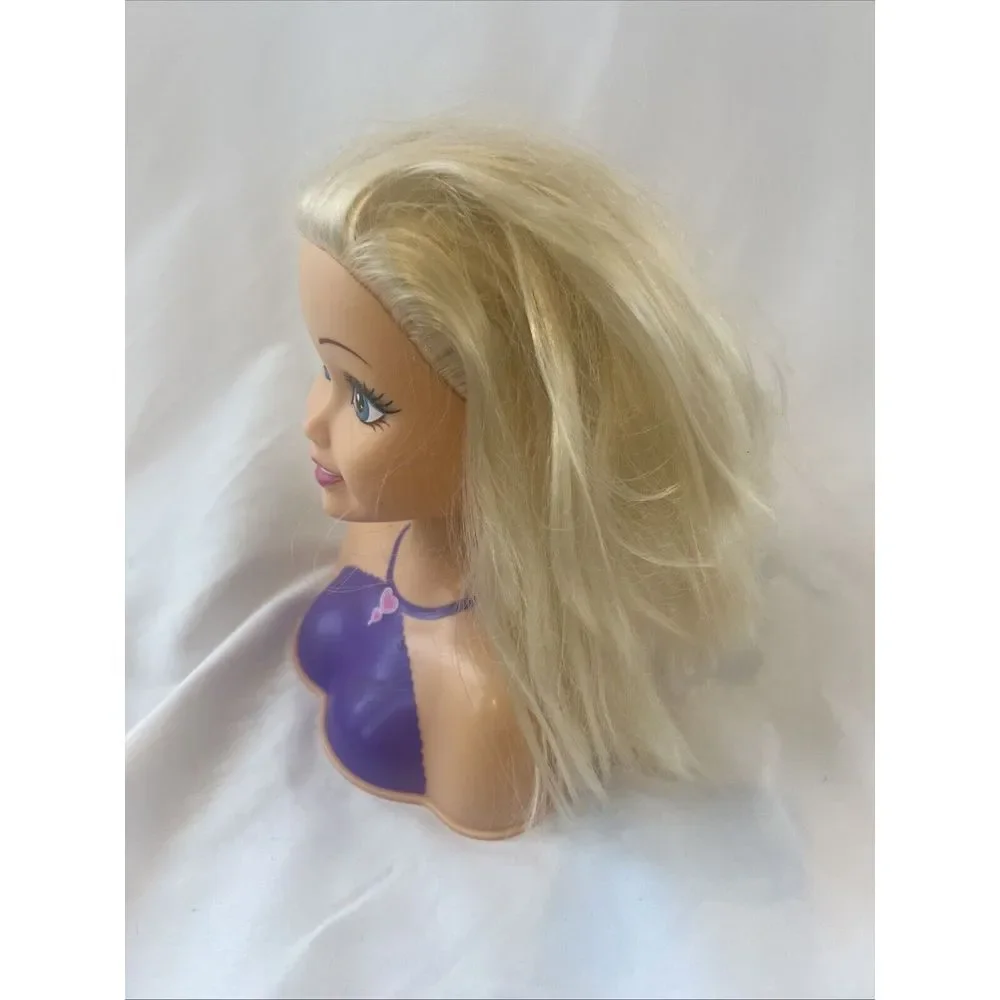 Dollar General 21016901c20 styling Head Hair‎ Blonde Girl Doll Toy